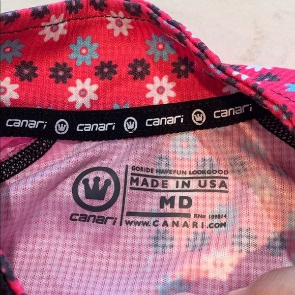 Canari Short Sleeve Cycling Jersey Top - Picture 3 of 8